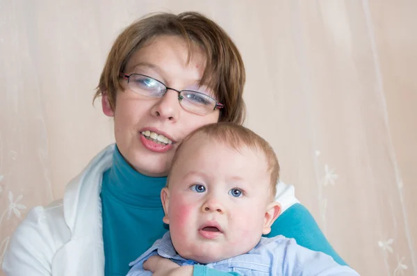 Mamma e figlio — Foto Stock