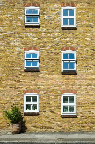 Seis janelas — Fotografia de Stock