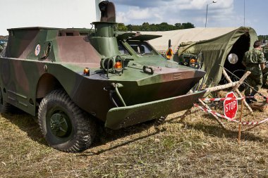 Tarnowskie Gory, Poland 4 September 2021 Military picnic in Tarnowskie Gory town, Silesia , Poland