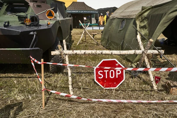 Tarnowskie Gory Poland September 2021 Military Picnic Tarnowskie Gory Town — Stockfoto