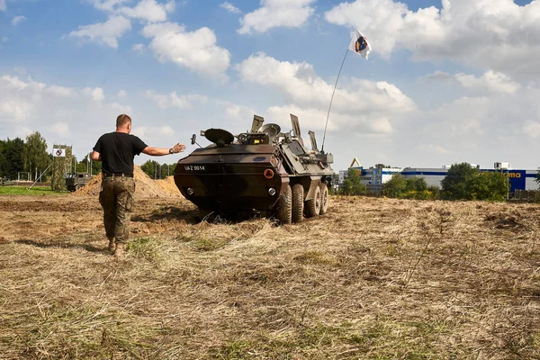 Tarnowskie Gory Poland September 2021 Military Picnic Tarnowskie Gory Town — Φωτογραφία Αρχείου