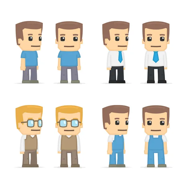 Hombre casual — Vector de stock