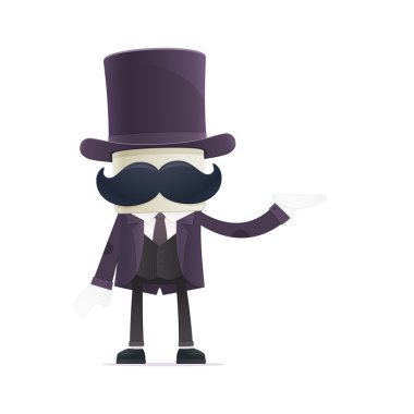 komik karikatür illüzyonist