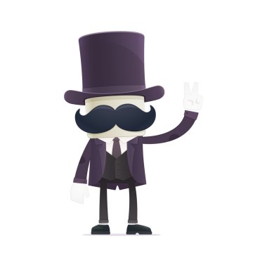 komik karikatür illüzyonist