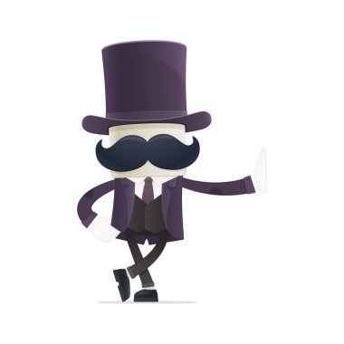 komik karikatür illüzyonist