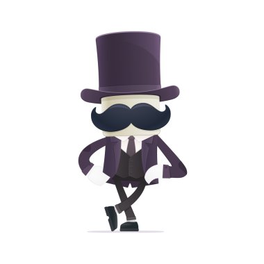 komik karikatür illüzyonist