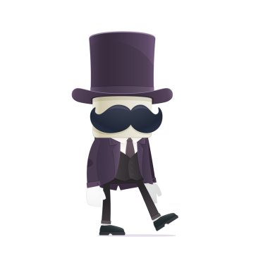 komik karikatür illüzyonist