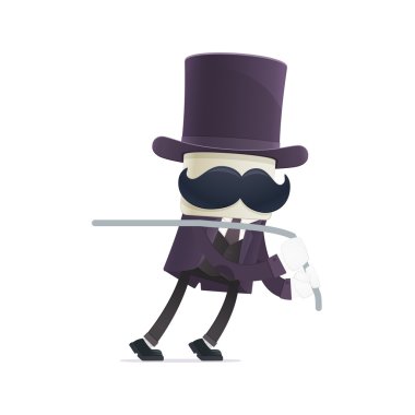 komik karikatür illüzyonist