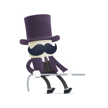 komik karikatür illüzyonist