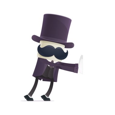 komik karikatür illüzyonist