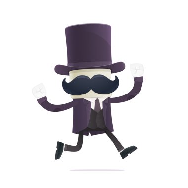 komik karikatür illüzyonist