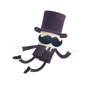 komik karikatür illüzyonist