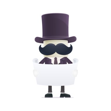 komik karikatür illüzyonist