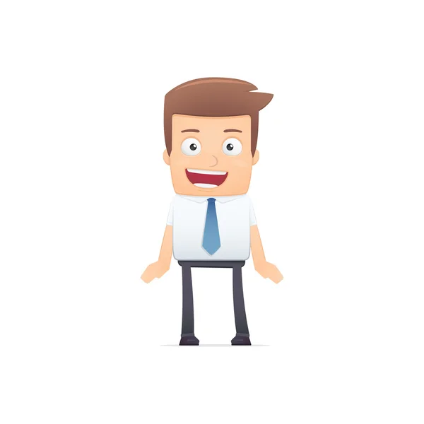 Manager, suitable for use in dialogs with other characters. — Stock Vector