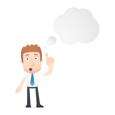 Ofis çalışanı çeşitli pozlarda.