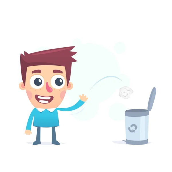 Gardez la propreté — Image vectorielle