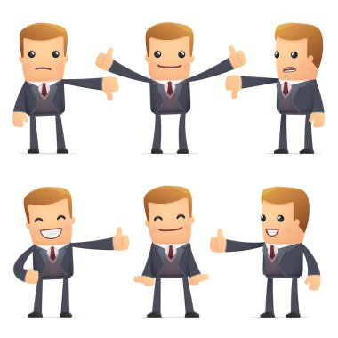 farklı pozlar Danışmanı karakter kümesi