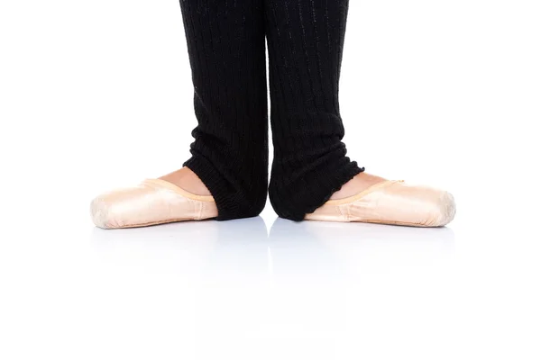 Position des pieds de ballet - en pointe — Photo