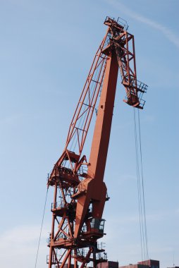 swinoujscie, Polonya limanda vinç