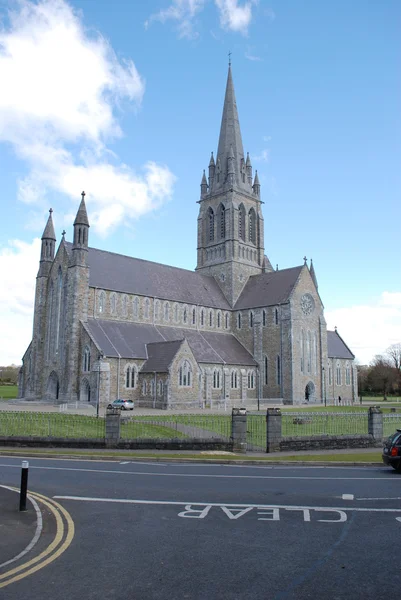 1855 yılında açılan benzersiz ghotic mimarisine sahip Meryem Ana Katedrali. Killarney İrlanda — Stok fotoğraf