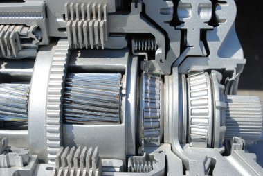 Section of the automatic transmission clipart