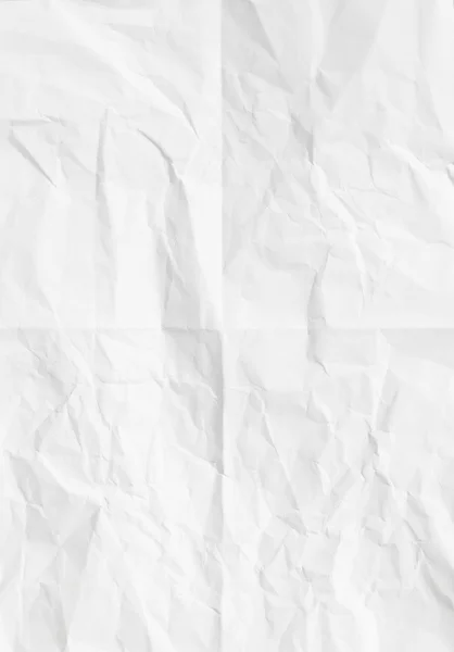 White sheet of paper folded — Stock Photo, Image
