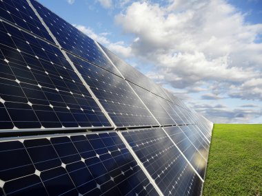Solar power station - fotovoltaik