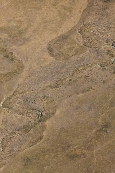 Сухое русло реки — стоковое фото