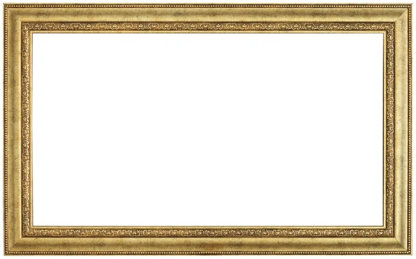 Gold picture frame 스톡 사진
