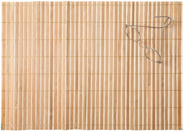 Close up of bamboo mat — Stock Photo, Image