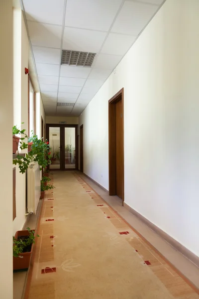 Corridoio in hotel — Foto Stock