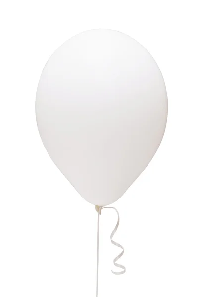 Palloncino bianco opaco — Foto Stock