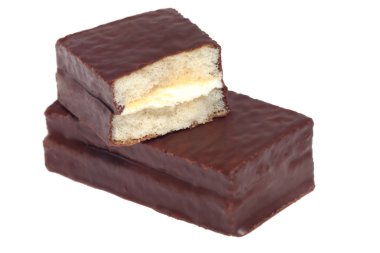 çikolata ile kuru hamur