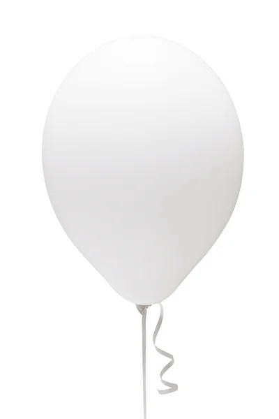 Balão branco mate — Fotografia de Stock