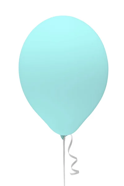 Cyan ballong matt — Stockfoto