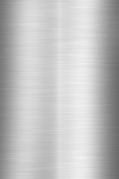 Texture of brushed steel plate — Stock Photo, Image