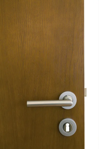 Modern style door handle — Stock Photo, Image