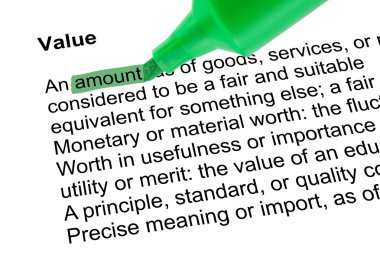 Yeşil kalem ile vurgulanan kelime miktar