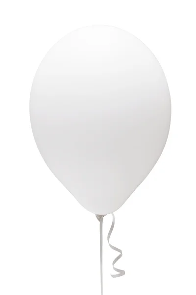 Palloncino bianco opaco — Foto Stock