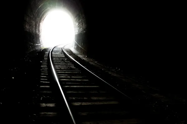 End of the tunnel — Stock Photo, Image