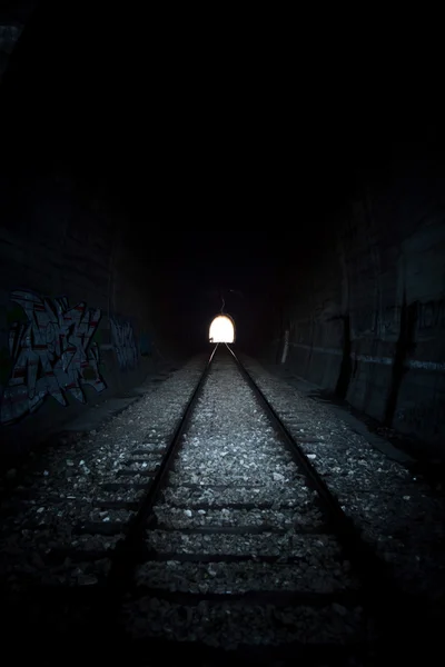 End of the tunnel — Stock Photo, Image