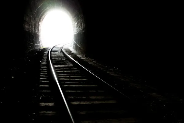 Кінець тунелю Ліцензійні Стокові Фото