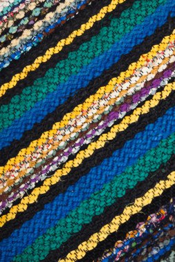 Picture of Bulgarian hand-made rag-carpets
