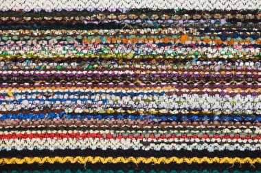 Picture of Bulgarian hand-made rag-carpets