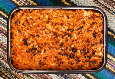 kavrulmuş lahana, Bulgaristan'dan vejetaryenler için sadece ilk