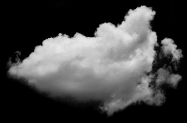 Mavi üzerine beyaz bulutlar