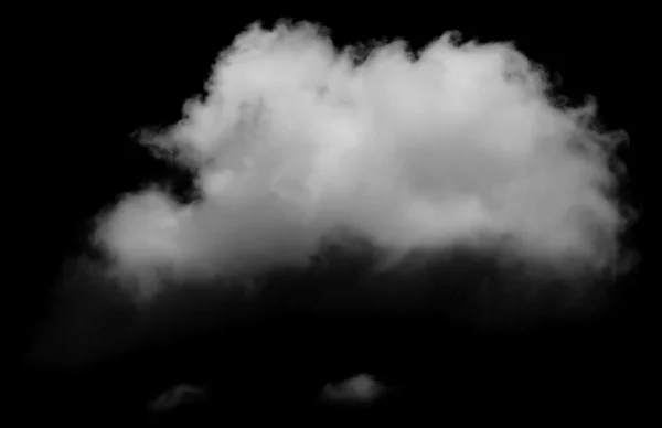Λευκά σύννεφα πάνω από το μπλε — Φωτογραφία Αρχείου