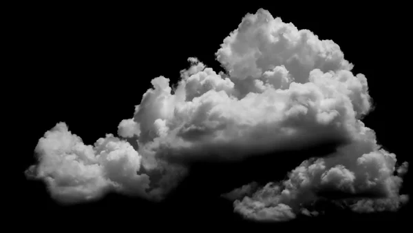 Fehér felhők felett kék — Stock Fotó