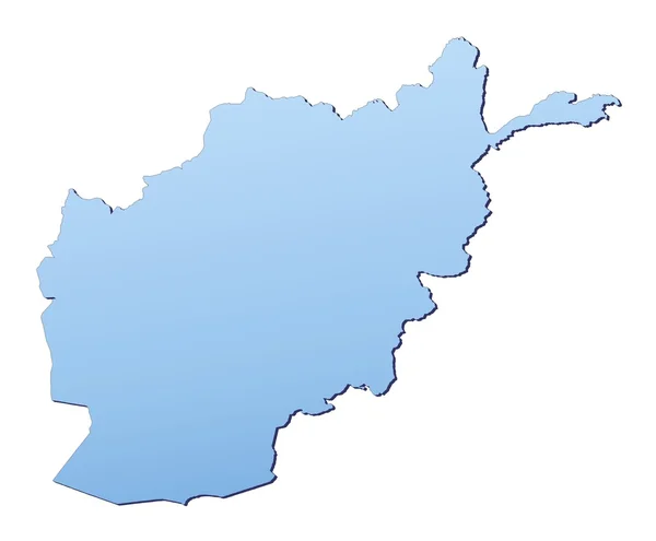 Afghanistan map — Stock Photo, Image