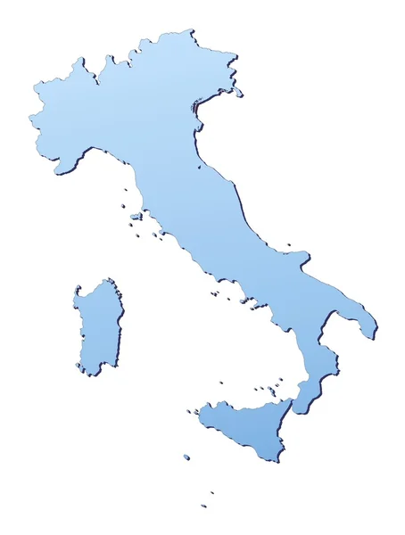 Italy map — Stock Photo, Image